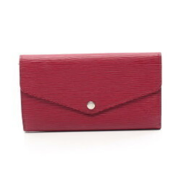 Louis Vuitton Sarah Epi Portefeuille Wallet Fuchsia Leather Pink - Picture 1 of 7